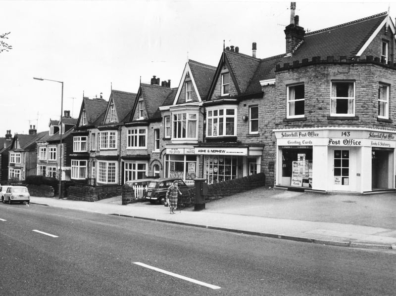 Ecclesall Road South - Silverhill Post Office circa 1980