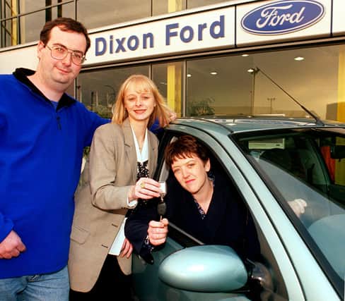 Relive a completely different car shopping experience with these retro pics