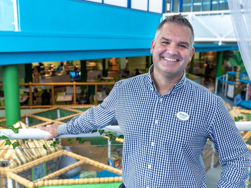 Manager Alun Davis is "Vvery excited about the opening" and said "the feedback has been amazing. The Staff have been amazing and everyone is awesome". Picture By: Andy Hornby