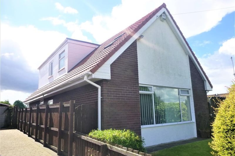 This three bed bungalow is located on Tunstall Village Green and is on the market for £199,950 with Dowen. This property was reduced on November 23, 2017.
