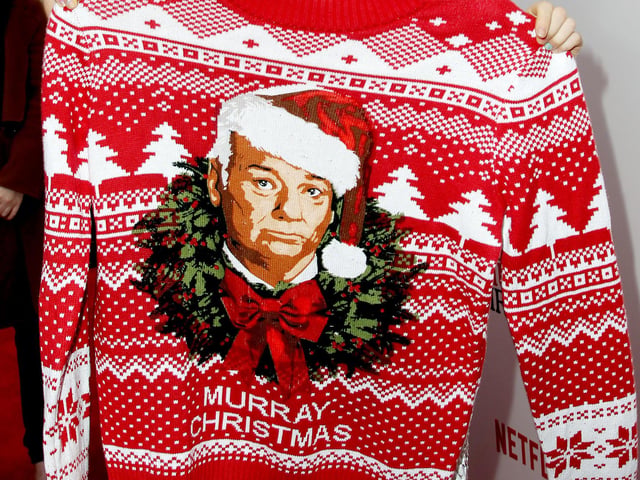 A Very Murray Christmas is a 2015 American Christmas musical comedy film directed by Sofia Coppola and co-written by Bill Murray. It's Billy Murray. And Bill Murray is great.
