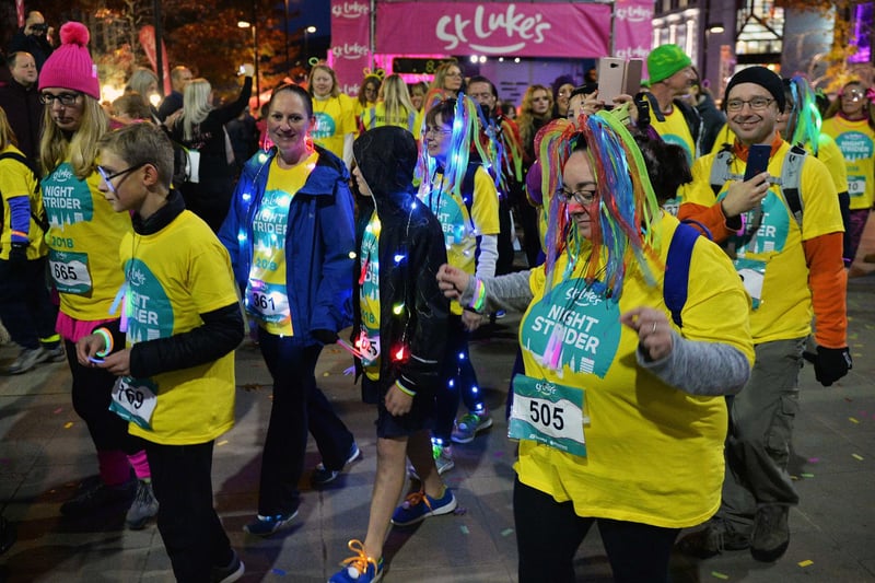 St Luke's Hospice's Night Strider Virtual Challenge is starting this weekend on October 1. Take a stride and raise money for the hospice - you can either walk, run or cycle a 10K or half marathon distance anytime throughout the month of October. Don't forget to accessorise with some fun, neon glow elements to give your challenge that authentic Night Strider feel. To sign up, visit www.stlukeshospice.org.uk/support/night-strider-2021