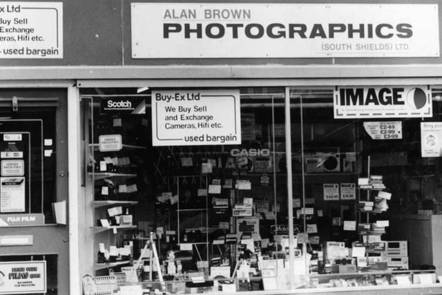 Alan Brown Photographics shop in Frederick Street was the place to be if you loved anything to do with photography.