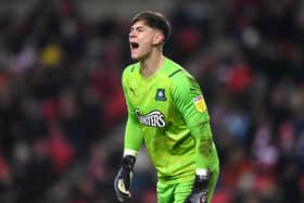 Plymouth goalkeeper Mike Cooper wants a performance from his side against Sheffield Wednesday. (Photo by Stu Forster/Getty Images)