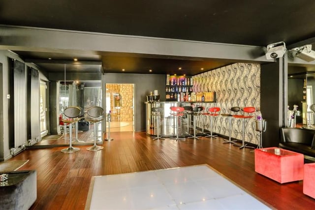 Who needs to go to the pub when you have your own bar area at home? Bright and spacious, it is fully fitted, with an LED dance-floor, a music and lighting system and French doors leading out to the garden. Perfect for parties with family and friends.