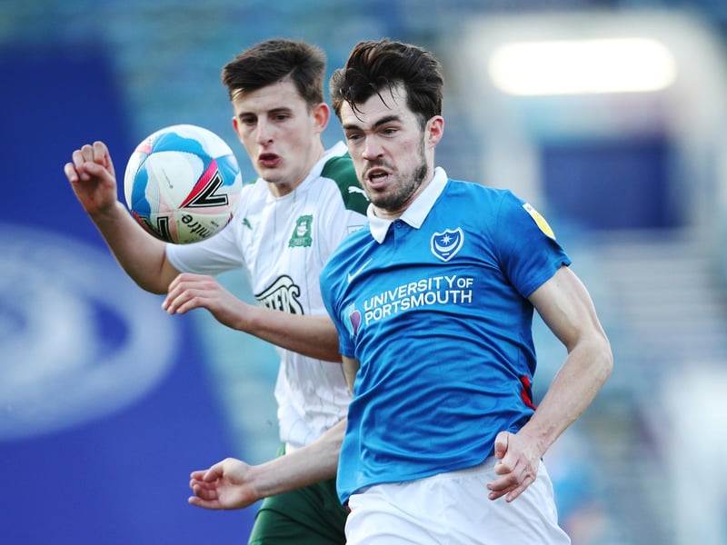 Pompey's top scorer has played in every league game, scoring 13 times. He has a WhoScored average rating of 6.88.