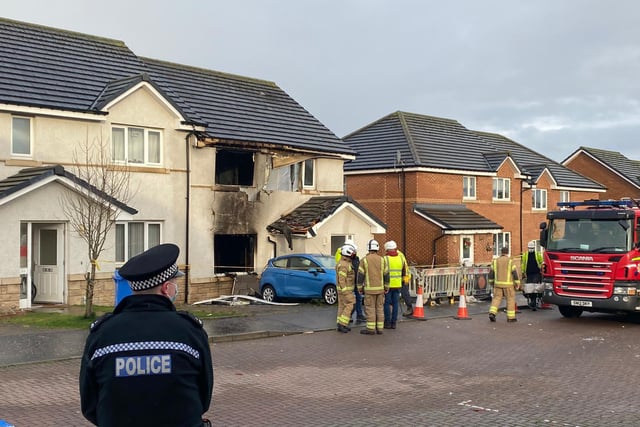 The Police Scotland statement continued: “The male householder has been taken by ambulance to a local hospital where he is being treated by medical staff. No details on injury - if any - at this time. A neighbouring house has been evacuated as a precaution."