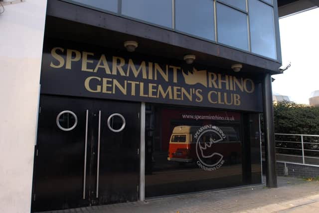 Spearmint Rhino Gentlemen's Club on Brown Street, Sheffield has surrendered its license, according to Sheffield City Council. Picture: Sarah Washbourn