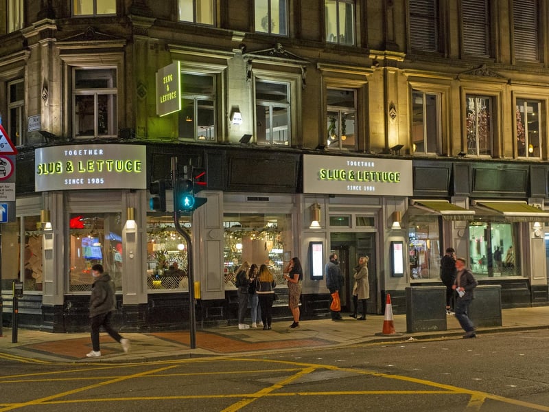 Slug & Lettuce in Leeds city centre is offering Mother's Day Afternoon Tea, and there are still lots of tables up for grab.