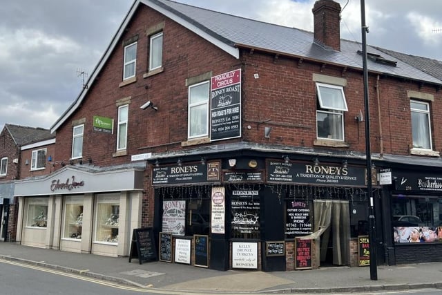 A high profile butchers shop and apartment on Sharrow Vale Road, Sheffield, sold for £356,000.