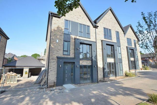 This four bedroom house has a contemporary design over three floors. Marketed by Richard Watkinson & Partners, 01623 355090.