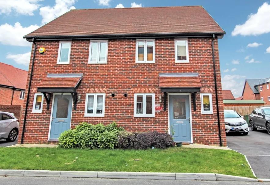 This two-bed semi-detached house in Badgers Bolt, Colden Common is on the market for £325,000. It is listed by Enfields - Eastleigh.