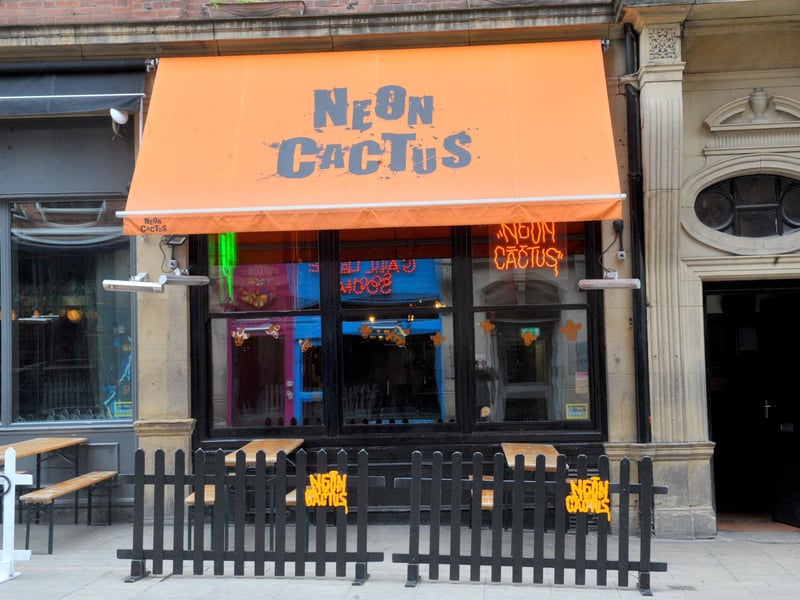 Enjoy a massive board of 10 tacos for just £20 at Neon Cactus, in Call Lane, while enjoying £6 margaritas on Tuesday.