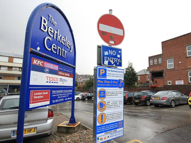 The Berkeley Centre Customer Car Park, Ecclesall Road, Sheffield.