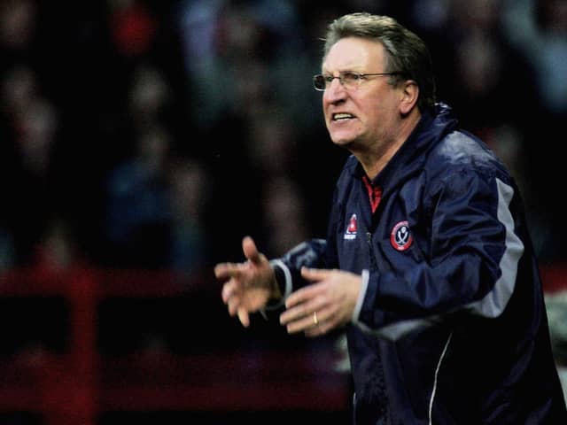 Neil Warnock of Sheffield United pictured in December 2005, around the time he almost took over at Portsmouth (Laurence Griffiths/Getty Images)