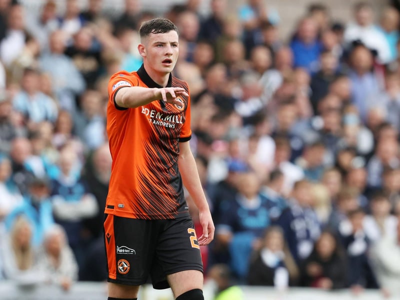 Tricky afternoon for the 16-year-old defender, who was clearly targeted by Dundee as an area of exploitation. Largely stood firm, but appeared to be injured early in the second half and was replaced after a yellow card.
