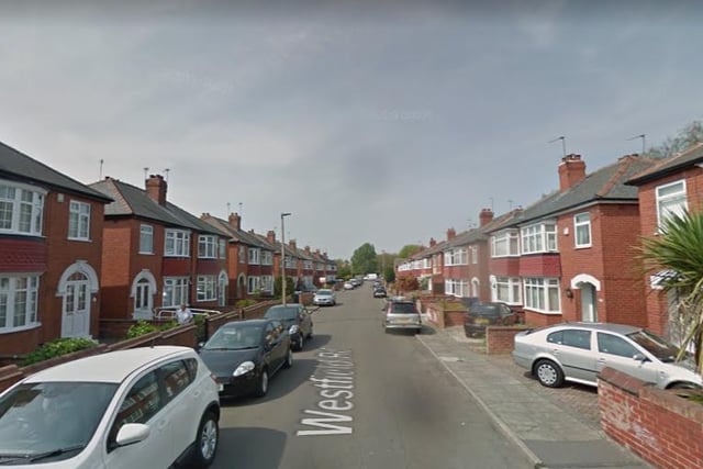 There were as many as 17 cases of burglary reported near Westfield Road, Hexthorpe.
