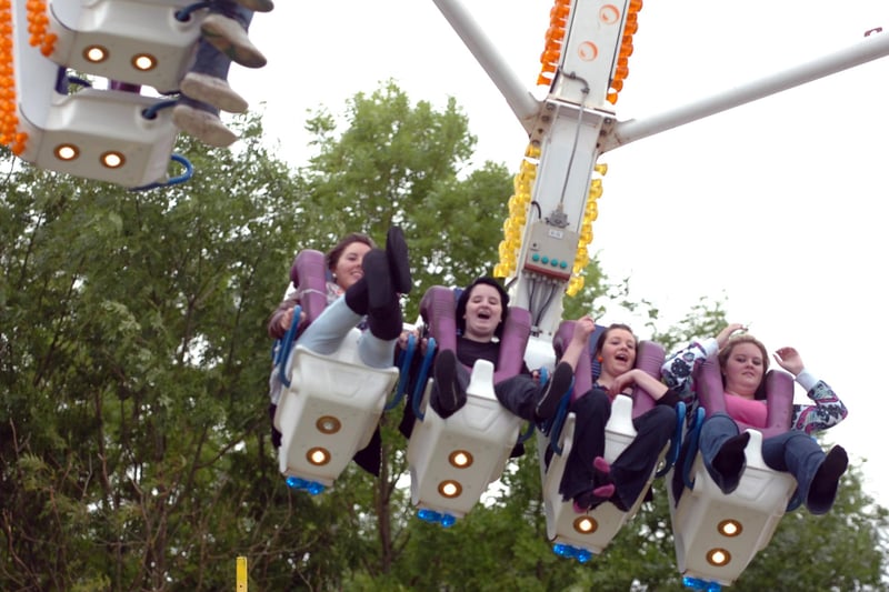 Thrills galore on the fairground rides at Peterlee Show in 2009. Are you pictured?