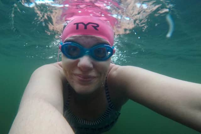 GP Laura Cawley, who is a keen outdoor swimmer