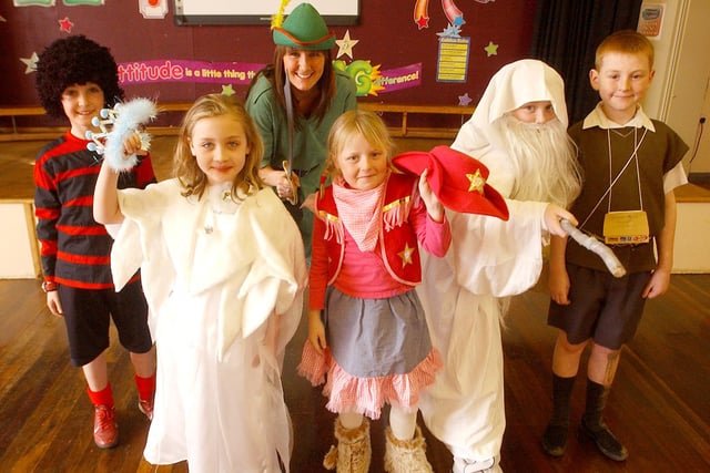 There's wizards, Robin Hood and Dennis the Menace at West View Primary School in 2006. Remember this?
