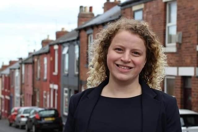 Olivia Blake, MP for Sheffield Hallam, urged ministers to ensure schools were safe after a parent was seriously injured by cladding falling off a building.