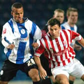 Gabby Agbonlahor played eight times for Sheffield Wednesday back in 2005.