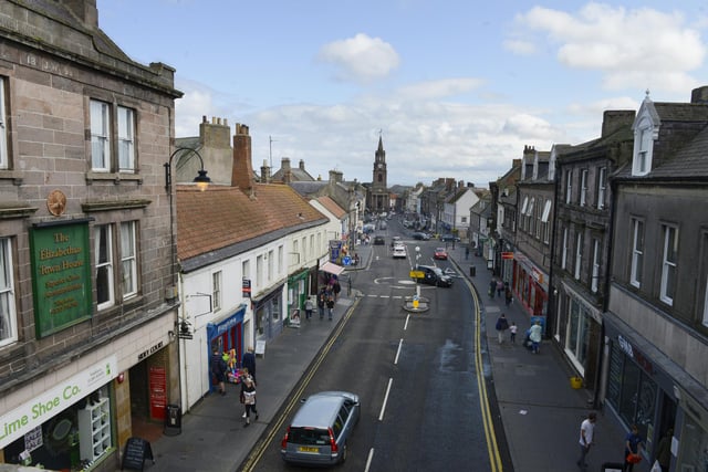 Men in Berwick Town have a life expectancy of 77.27 years.