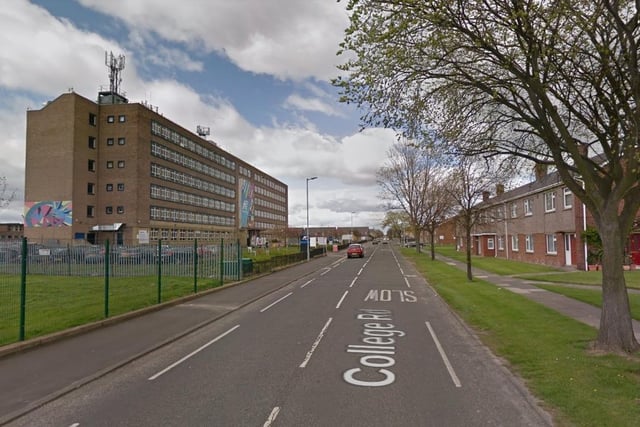 There were 150 positive cases in Ashington's College ward where the rate is 2,976.