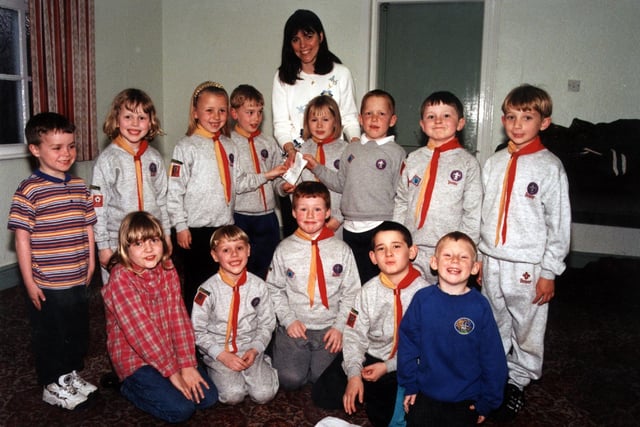 The 39th Doncaster Edlington Beavers and cubs and scouts raised £50 at a bring and buy sale in 1998