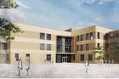The proposed new GP hub at the junction of Wordsworth Avenue and Buchanan Road, Parson Cross, Sheffield. Picture: South Yorkshire NHS Integrated Care Board
