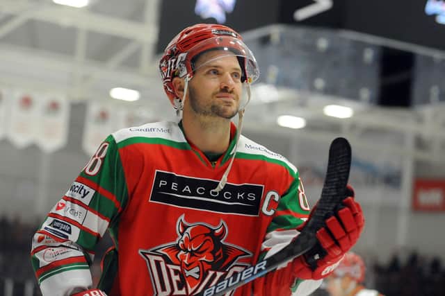 Joey Martin Pic courtesy of Cardiff Devils