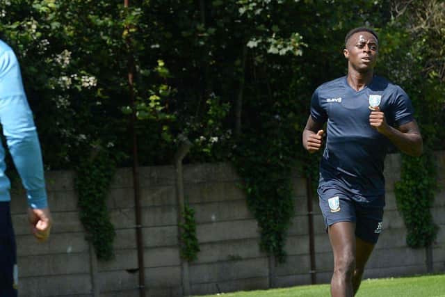 Sheffield Wednesday's Moses Odubajo, pictured here in August, has reported back to training with the rest of his teammates today after over two months away due to the coronavirus.