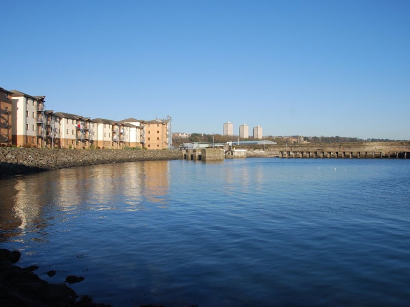 The average price of a property in Fife, including the town of Kirkcaldy, is up 4.5 per cent to £109,700.