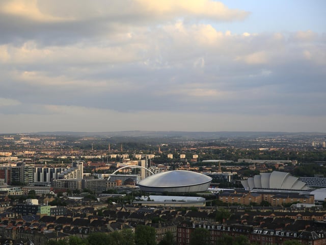 Glasgow is the fifth biggest city in the United Kingdom with a population of 1,698,008.