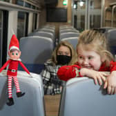 Selected TransPennine Express (TPE) services will have an elf on board this Christmas. Picture by Jason Lock.