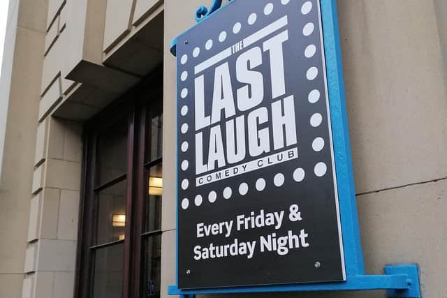 Last Laugh Comedy Club is at Sheffield City Hall.