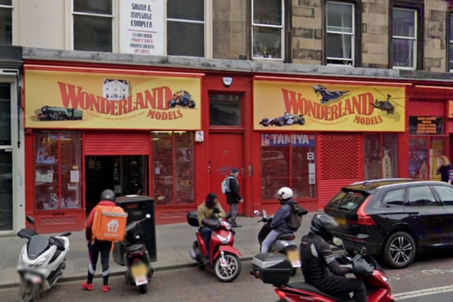 A real Edinburgh institution, Wonderland Models on Lothian Road has been a popular choice for kids of all ages in the Capital for almost 50 years. Specialising in the hobby sector, including train sets, remote control models, scalextrics and diecast figures, one fan said: "There's no such a thing as a quick visit. The staff are extremely helpful, ordering in if they don't have items in stock and phoning when the goods are ready. A trip to Edinburgh is not complete without a visit to Wonderland."