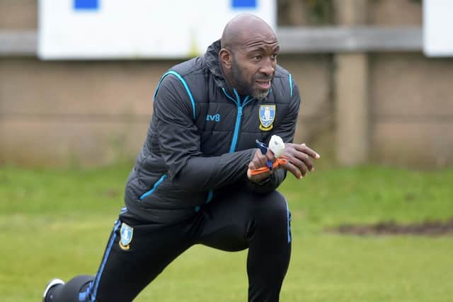 Darren Moore will oversee his first Sheffield Wednesday game this week against Rotherham United. (via @SWFC)
