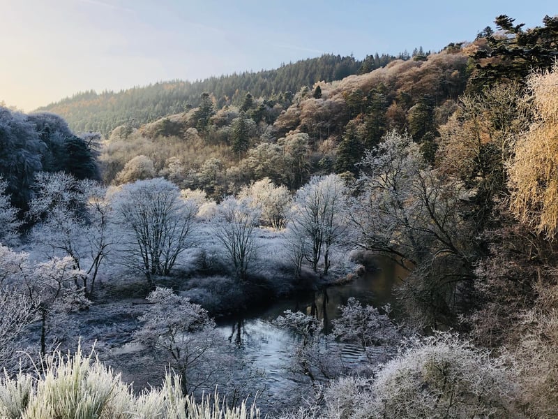 The Borders countryside is beautiful all year round.