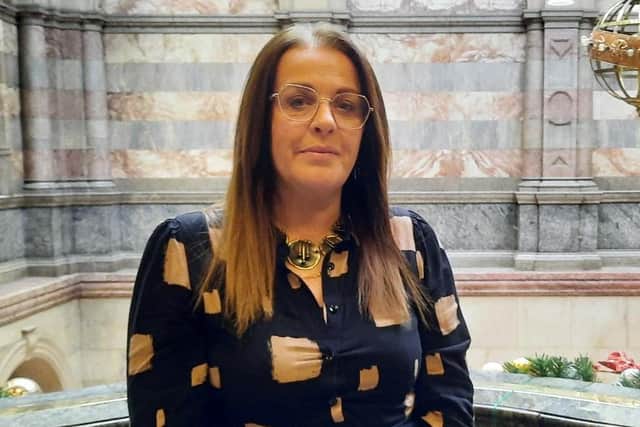 Coun Dawn Dale, chair of Sheffield City Council's children, education and families policy committee, put forward a council motion opposing the end of the government's Household Support Fund. Picture: Sheffield Labour