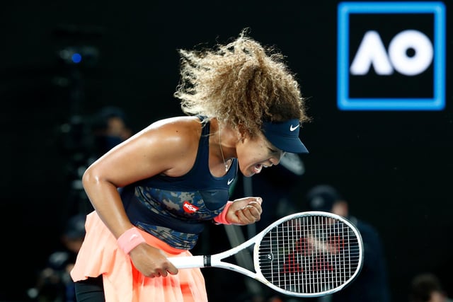 In the first tennis Grand Slam of the year, Naomi Osaka won the Australian Open in the Women's Singles competition. How many Grand Slam titles has she won in her career so far?

a) 2. b) 3. c) 4.