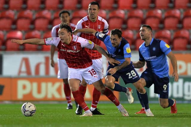 Rotherham United are hopeful of having Ollie Rathbone fit for Saturday's match against Shrewsbury