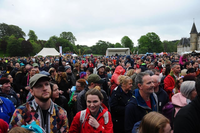 Crowds enjoyed a day of live music in Callendar Park last May