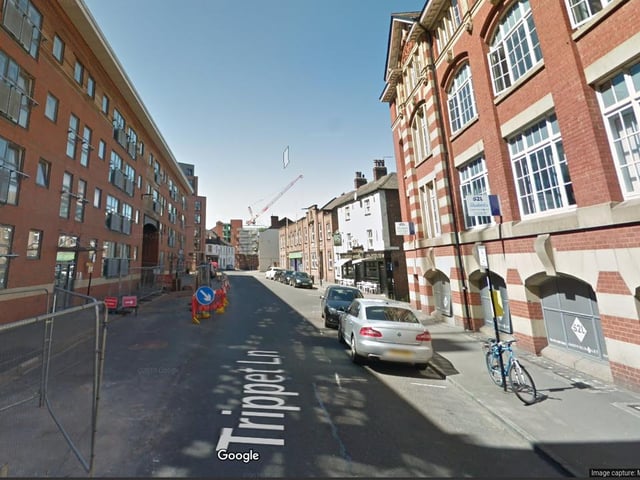Trippet Lane recorded seven counts of anti-social behaviour in January 2020.
