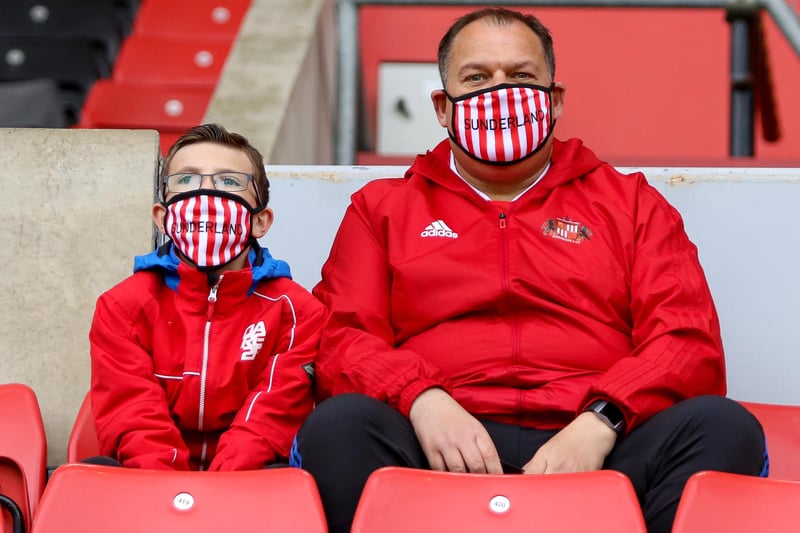 Darren Moles pictured back inside the Stadium of Light ahead of the Lincoln City play-off semi-final. Sunderland are 2-0 down ahead of kick-off.