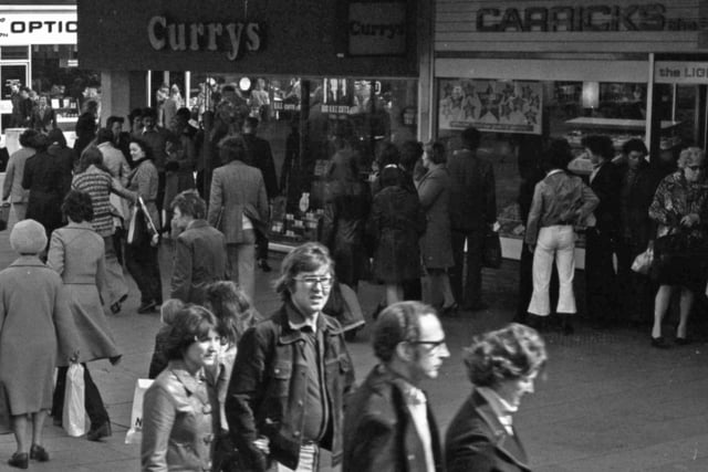 A 1977 town centre scene but does it bring back good memories for you?