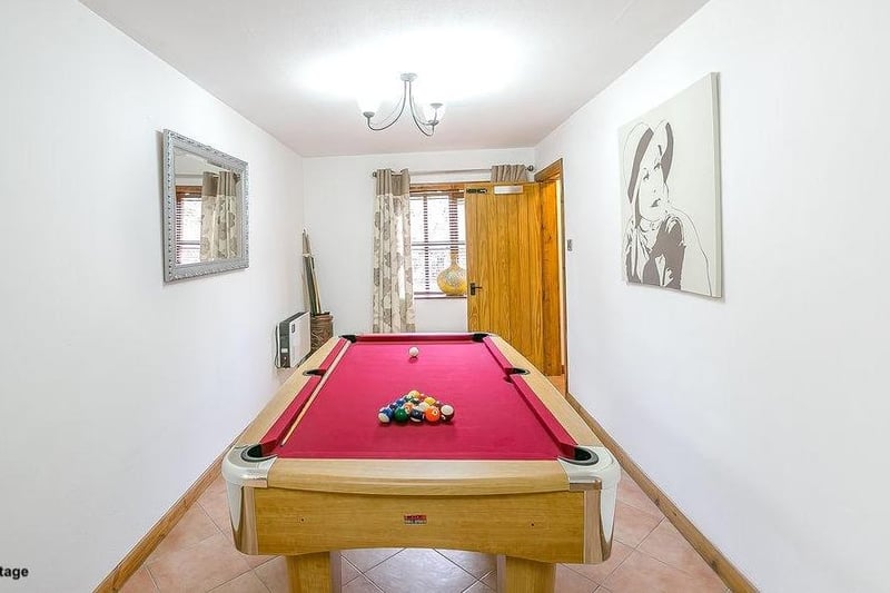 Fancy a game of pool? While away the hours in this games room.