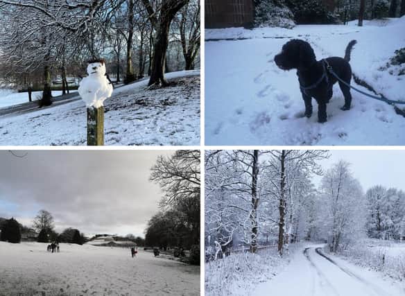 Scots across the country woke up to snow this morning.