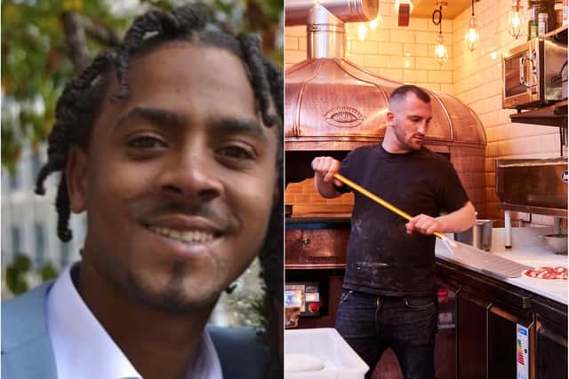 L-R: Lamar Leroy Griffiths and Carlo Giannini were both killed in Sheffield over recent weeks but the culprits remain at large