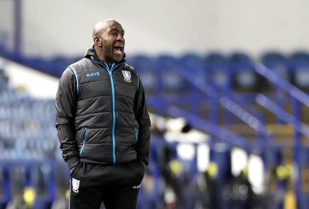 Sheffield Wednesday manager Darren Moore shouts from the touchline (Danny Lawson/PA Wire)